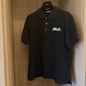Dior Classic Black Polo Shirt